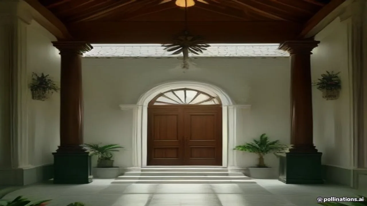 Respectful Jamaican memorial chapel exterior for a funeral home website